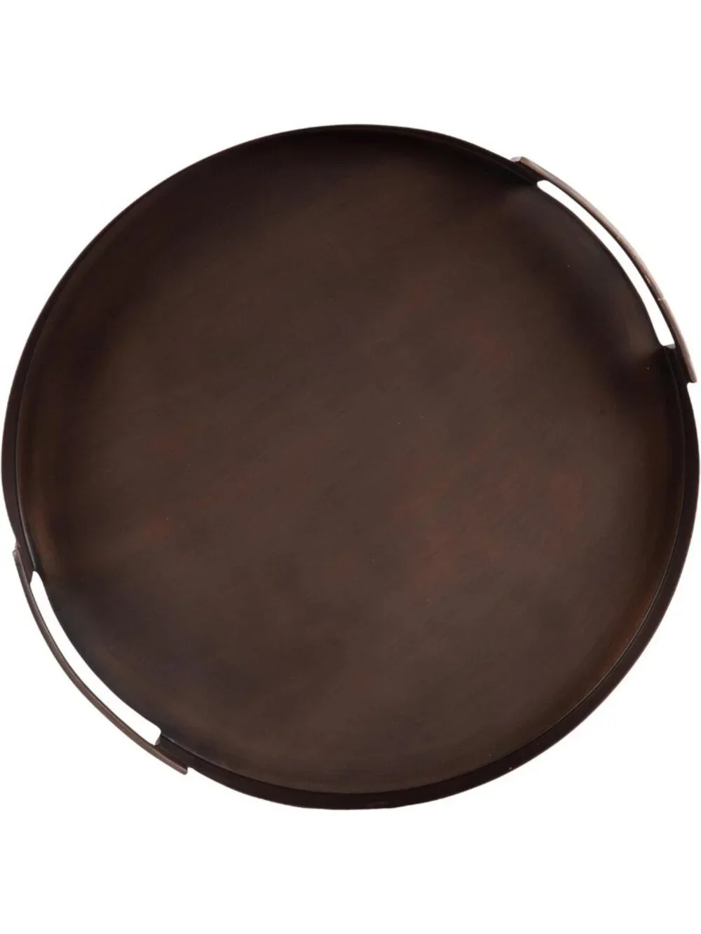 Transitional Metal Round Tray - 15
